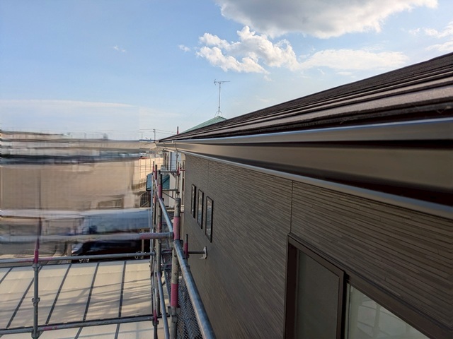 加古川市　K様　雨樋施工写真